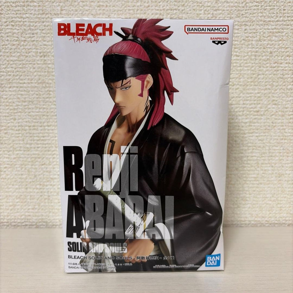 BANDAI SPIRITS Bleach Solid and Souls Figura Renji Abarai