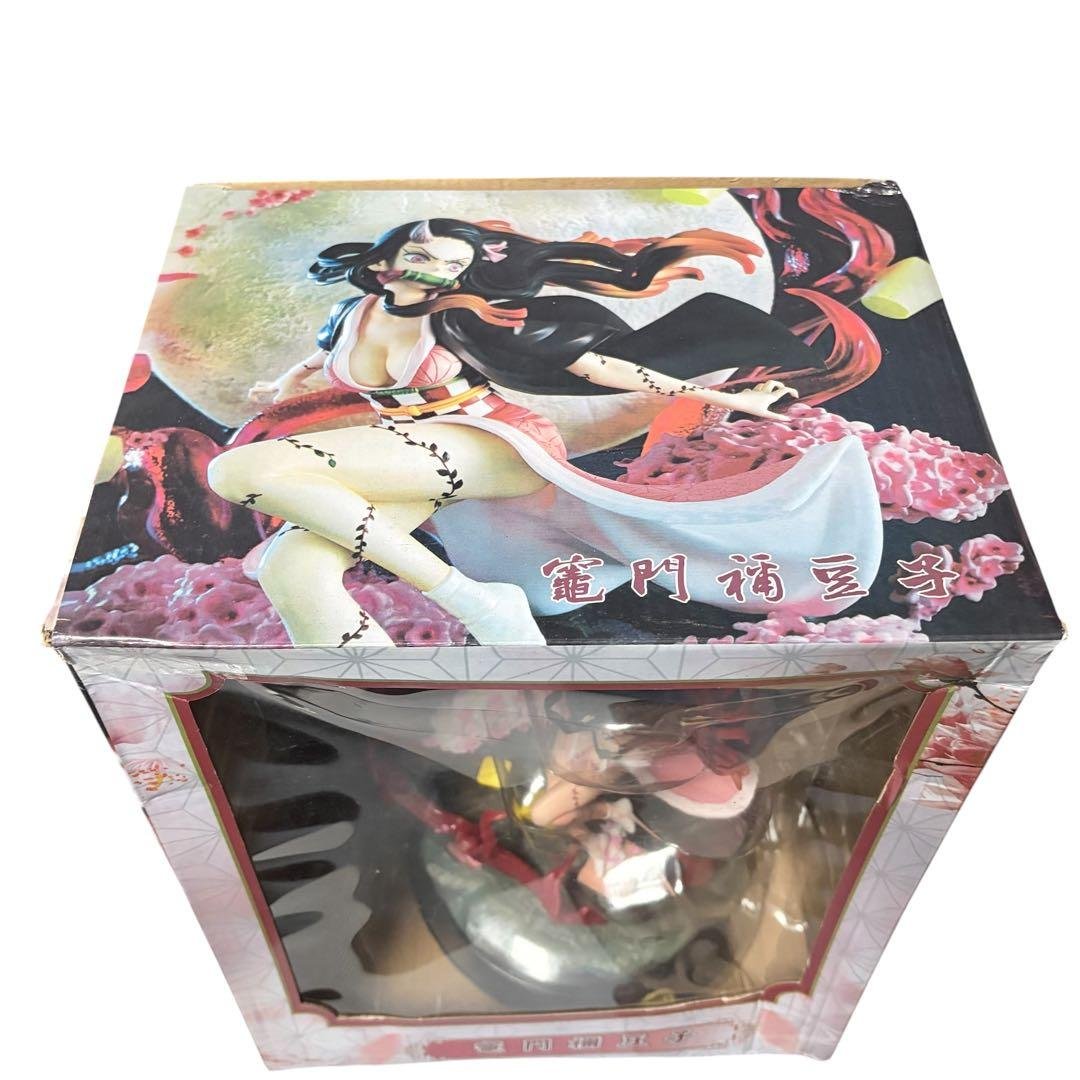 Demon Slayer Nezuko Kamado Figure — Rare, approx. 31 cm, Like New
