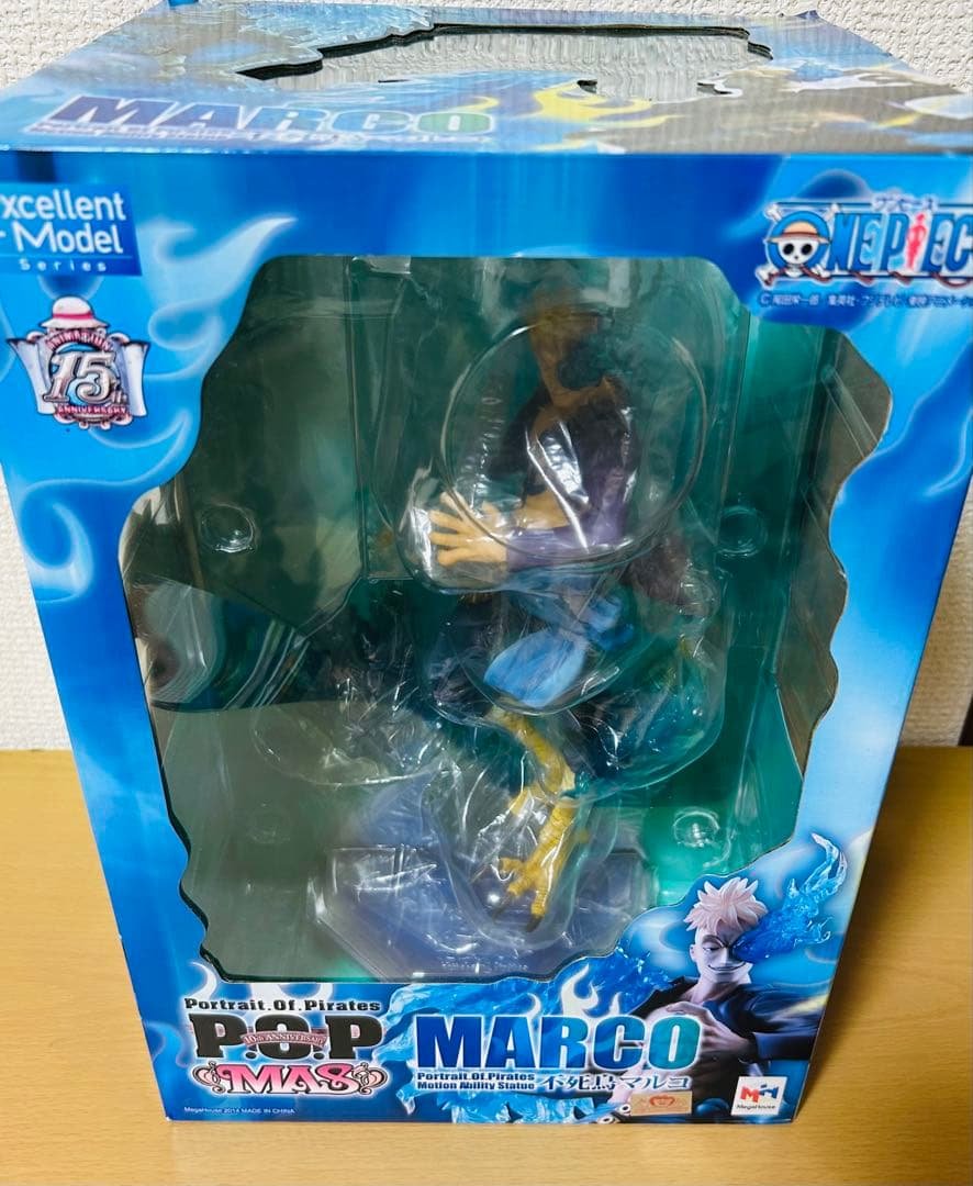 MegaHouse POP One Piece Phoenix Marco — First Edition, with Box