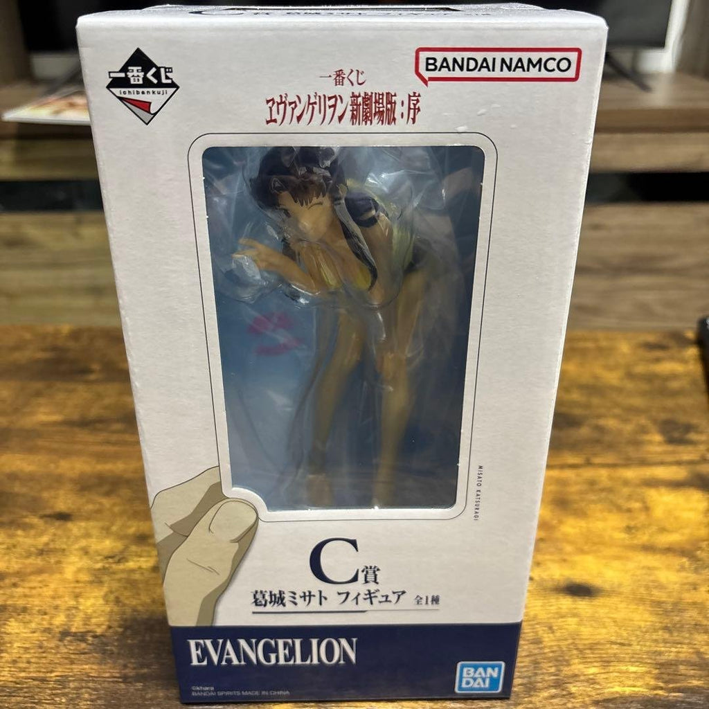 BANDAI SPIRITS Evangelion Misato Katsuragi Figure — Ichiban Kuji C Prize