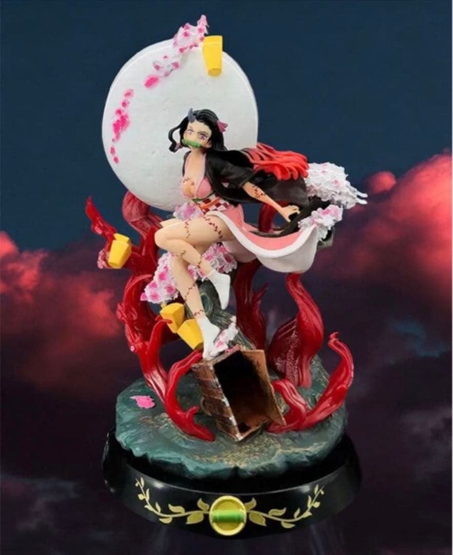 Demon Slayer Nezuko Kamado Figure — Rare, approx. 31 cm, Like New