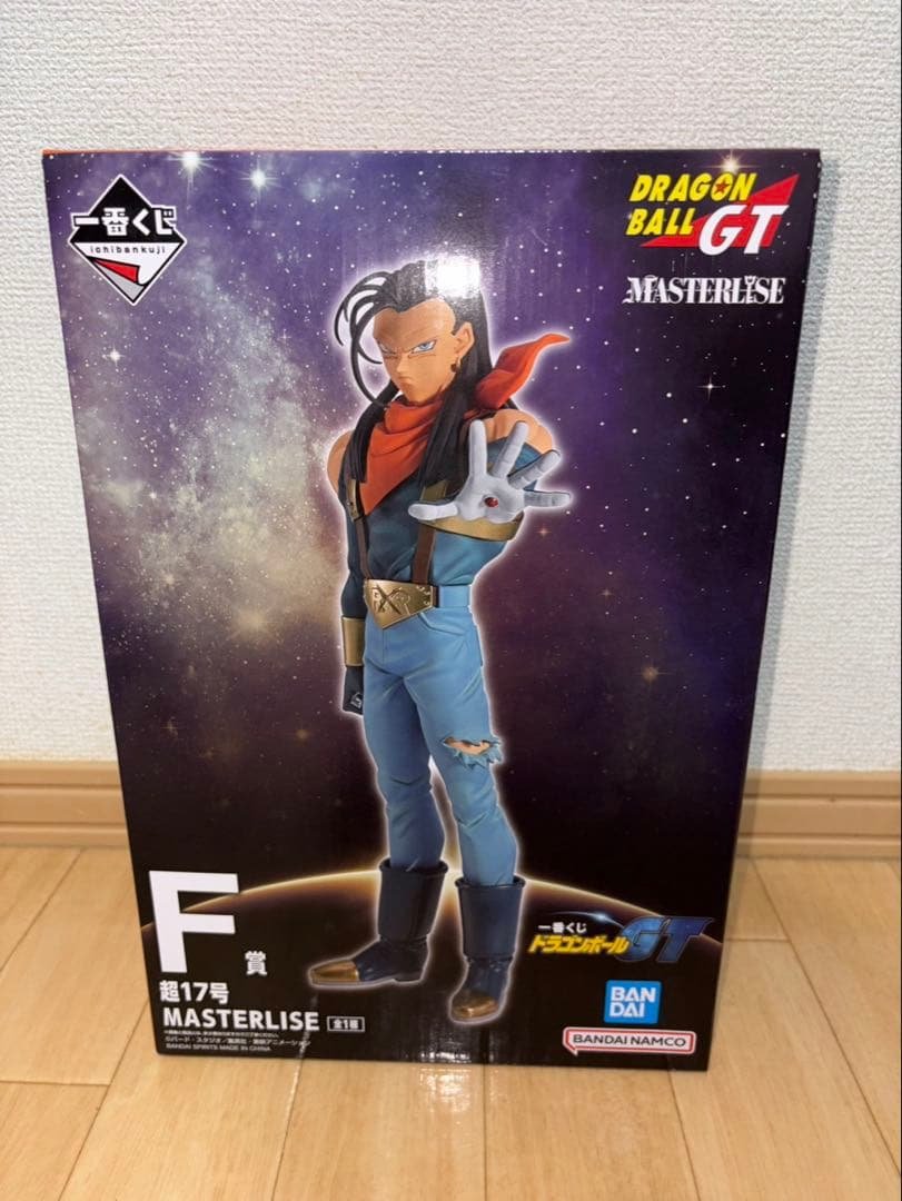 BANDAI SPIRITS Dragon Ball GT Super 17 Figure — F Prize Masterlise Series
