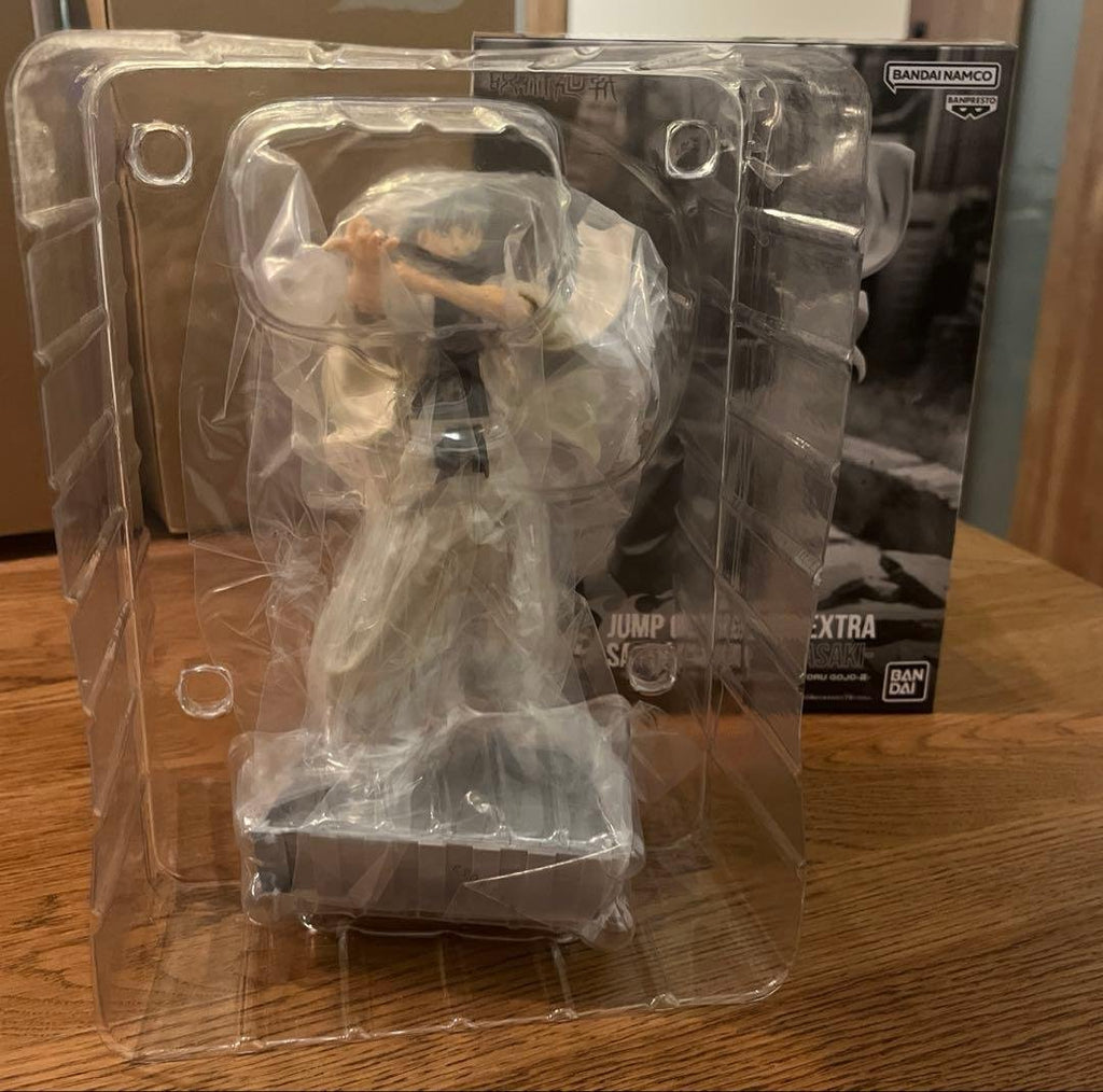 BANDAI SPIRITS Jujutsu Kaisen Satoru Gojo Figure — Hollow Technique: Purple, Jump GIGA