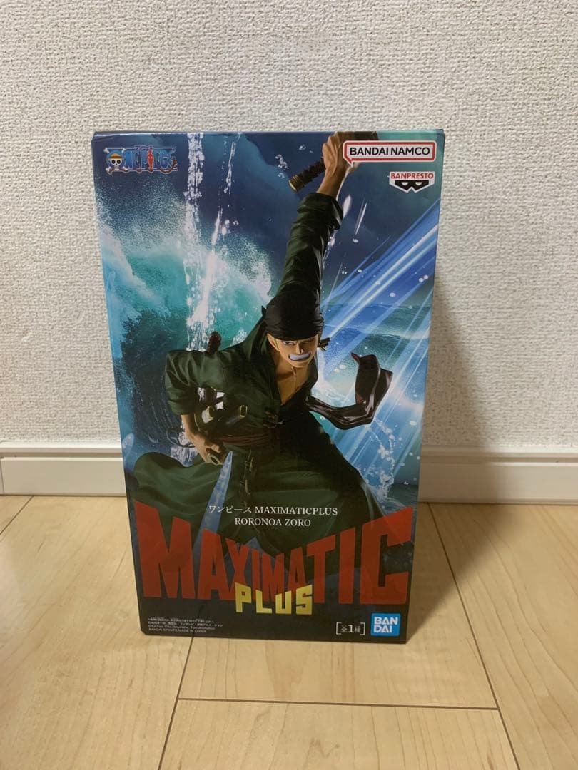 BANPRESTO One Piece MAXIMATIC PLUS Roronoa Zoro Figure — Brand new, made in Japan