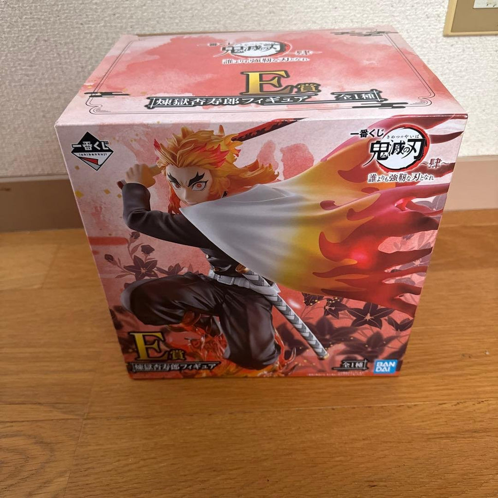 BANDAI SPIRITS Demon Slayer Ichiban Kuji — Kyojuro Rengoku Prize E Figure