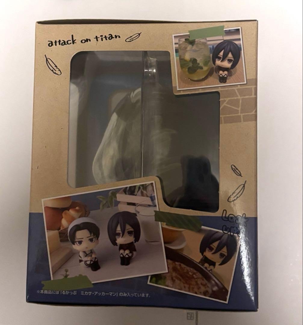 MegaHouse Attack on Titan Mikasa Ackerman Lookup Figure — with Cushion