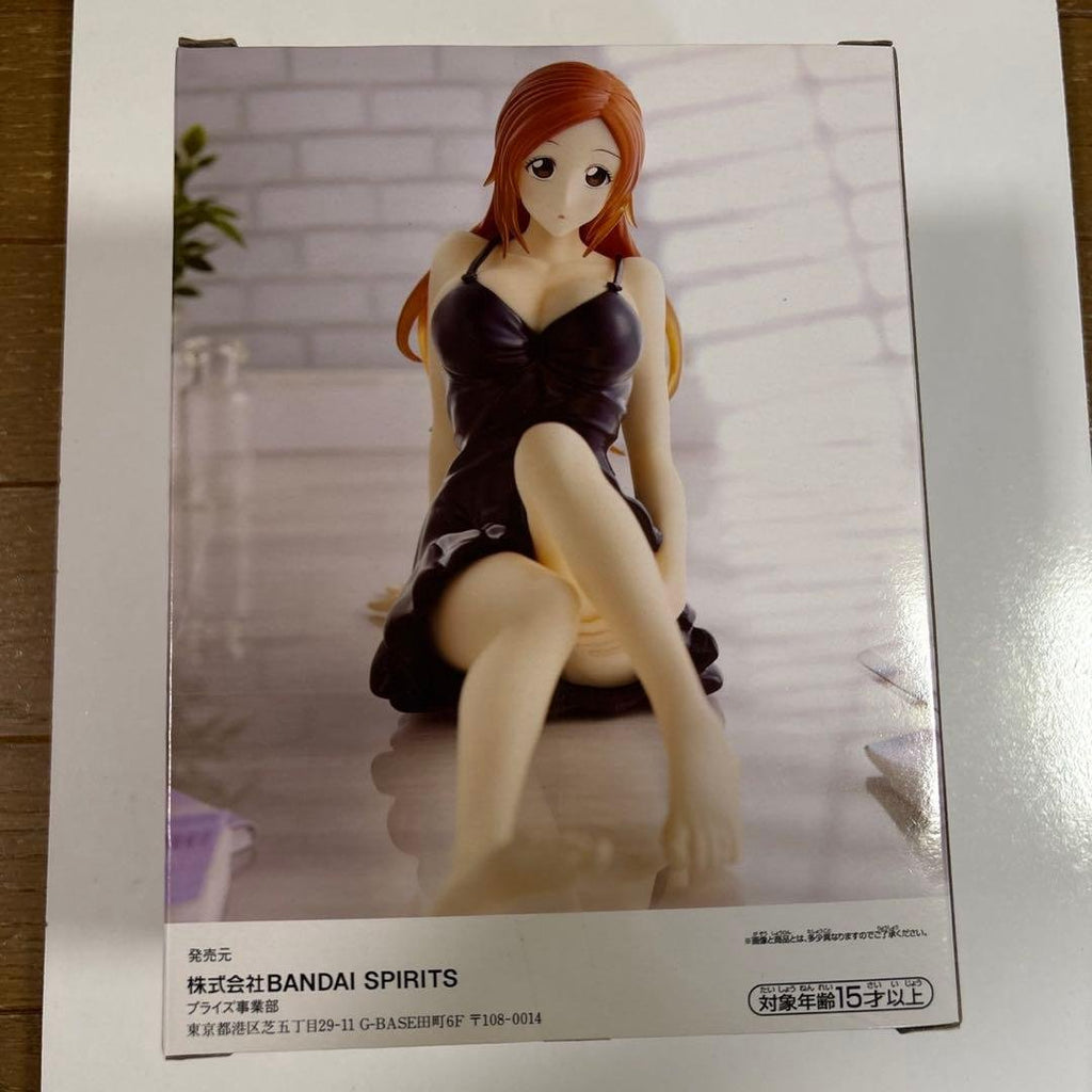 BANDAI BLEACH Relax time Orihime Inoue Figure — Brand new, prize figure from Thousand-Year Blood War