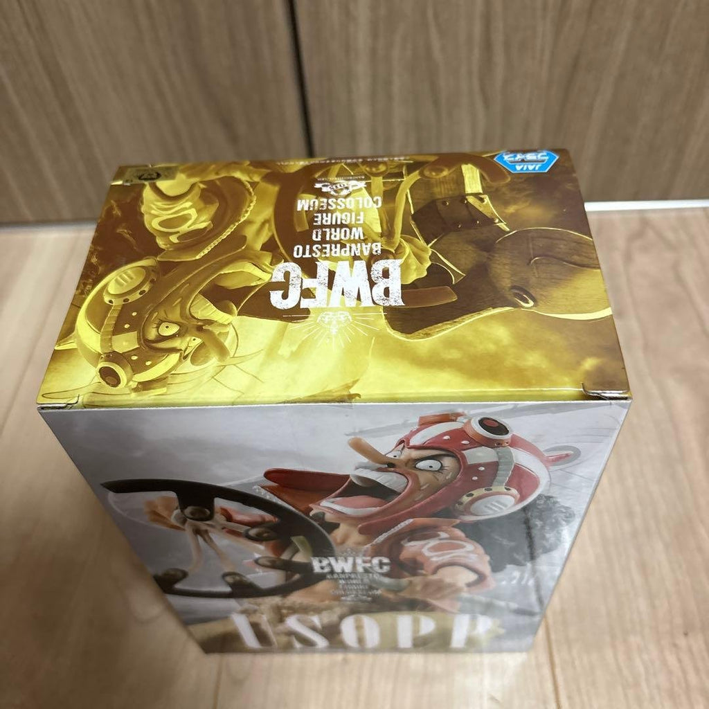 Figurine Usopp One Piece BWFC Zoukeiou Chojou Kessen 2 — pose dynamique à la barre du navire