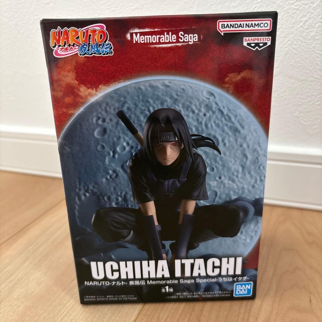 BANDAI SPIRITS Naruto Shippuden Memorable Saga Figurine Itachi Uchiha — Prize Figure