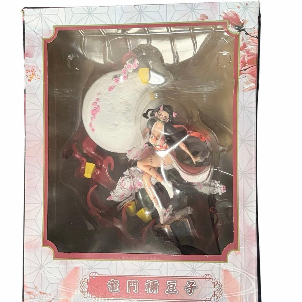 Demon Slayer Nezuko Kamado Figure — Rare, approx. 31 cm, Like New
