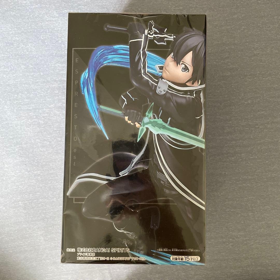 BANDAI SPIRITS Sword Art Online ESPRESTO Kirito — Black Swordsman ver., Unopened
