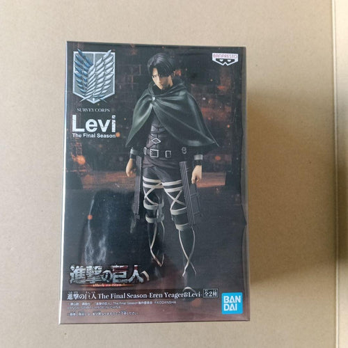 Figura de Levi de Attack on Titan de BANPRESTO — Sellada, Nueva