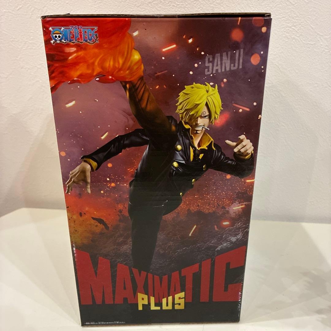 원피스 MAXIMATIC PLUS 상디 피규어 — 박스 포함, 미개봉